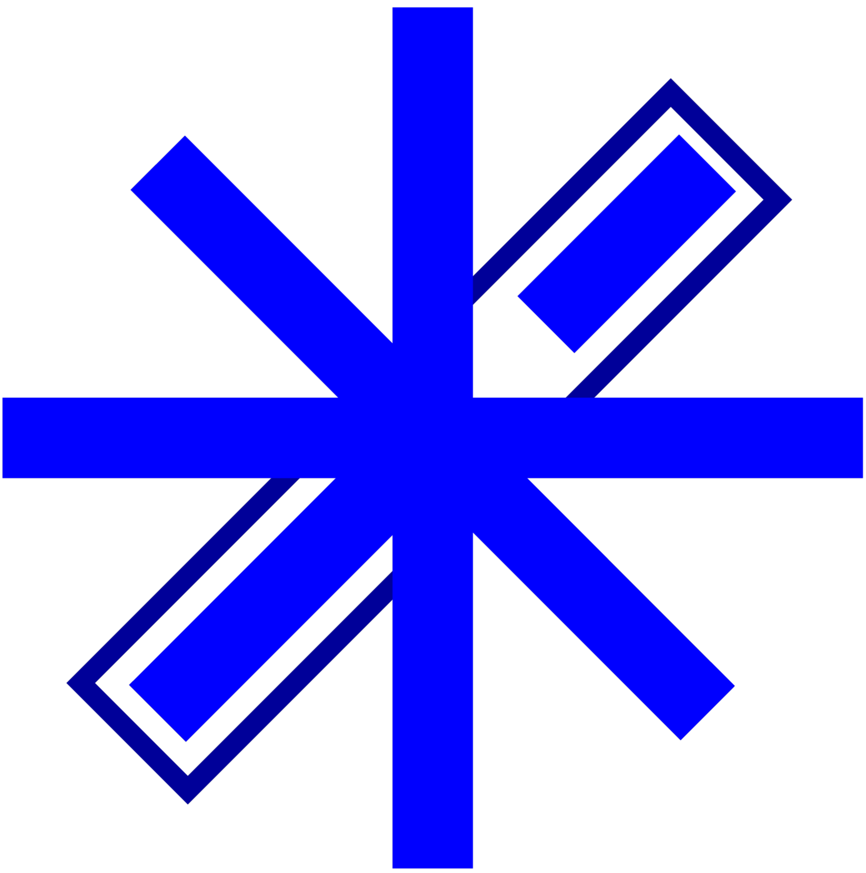 ITHRIA logo with blue geometric asterisk symbol on black background